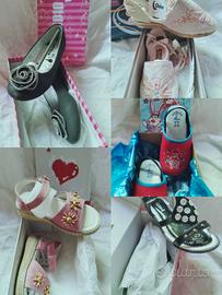 Scarpe da bambina, nuove