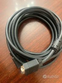 Cavo VGA 5 metri – Nuovo (NERO)