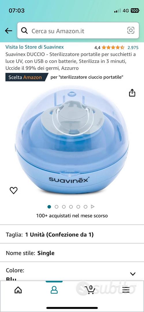 STERILIZZATORE PORTATILE Suavinex c - Tutto per i bambini In vendita a  Catania