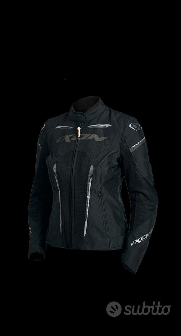 Giacca Tessile Da Donna Ixon Striker – Nero – Taglia S – Manica Lunga Con Chiusura A Cerniera – Perfetta Per Moto E Urban Style - 3