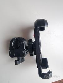 Supporto per smartphone da manubrio, regolabile e