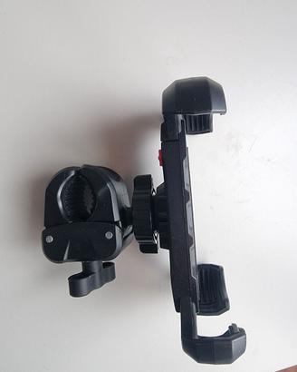 Supporto per smartphone da manubrio, regolabile e