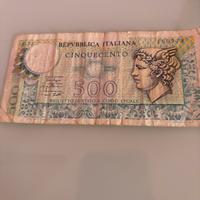 Banconota da 500 lire