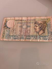 Banconota da 500 lire