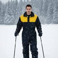 tuta da neve uomo donna, impermeabile termica e nu