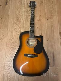 Chitarra acustica amplificata De Salvo