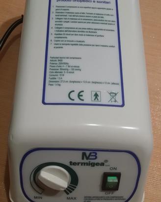 Compressore per lettino antidecupito