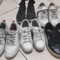 Stock scarpe usate