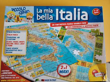puzzle geografia Italia