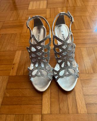 Sandali con tacco, 36