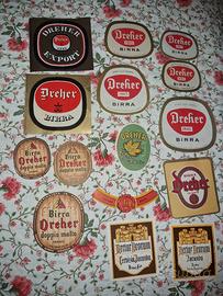 dreher birra vintage epoca etichette