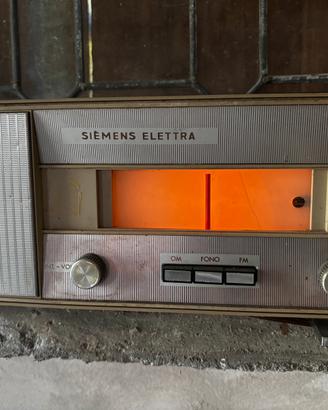 Radio a valvole Siemens Elettra