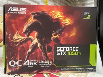 Nvidia Gtx Asus Cerberus 1050Ti oc 4gb Gddr 5