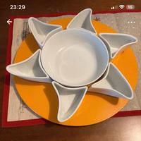 Antipastiera Brandani con piatto girevole