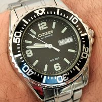 Orologio Citizen automatico Diver 200M acciaio 