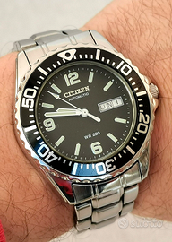 Orologio Citizen automatico Diver 200M acciaio 