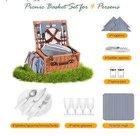 Cesto completo per Pic nic 