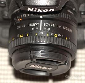 Nikon 50mm f 1,8 AF pari al nuovo