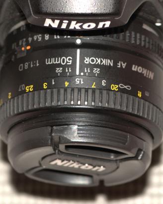 Nikon 50mm f 1,8 AF pari al nuovo