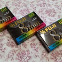 VIDEOCASSETTE FUJI 8MM NUOVI 3 PEZZI