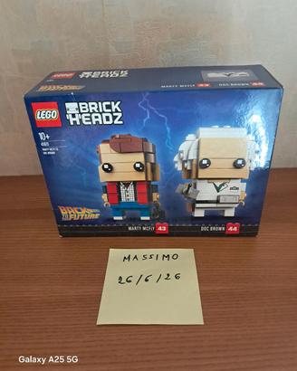Lego Brickheadz 41611 Marty McFly e Doc Brown