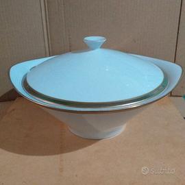 Zuppiera porcellana bavaria Koenig vintage ovale