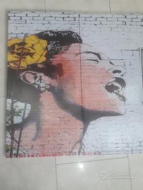 Quadro Stampa Su Tela Pvc 150x60 In 5 Pezzi