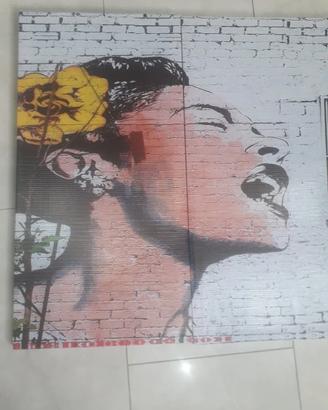 Quadro Stampa Su Tela Pvc 150x60 In 5 Pezzi