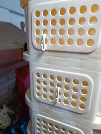 Carrello con 3/4 Cassetti