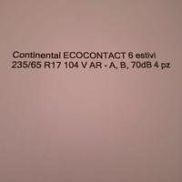 pneumatici estivi nuovi