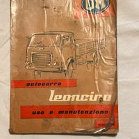 USO E MANUTENZIONE  AUTOCARRO  OM LEONCINO