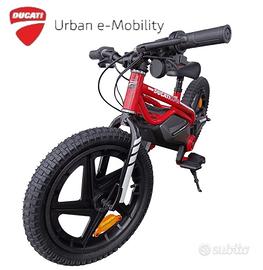 Bici elettrica Senza Pedali Ducati bimbi 16'