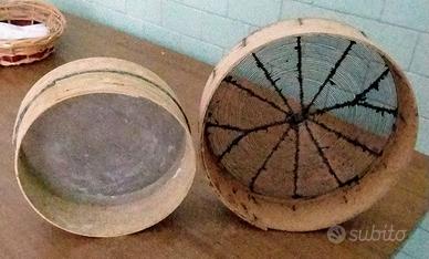 chitarra per pasta e setaccio in legno