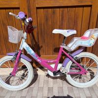 Bicicletta per bambina 16 pollici Winx