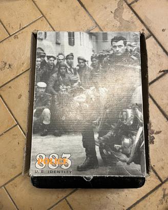 Stivali Biker Engineer 883 Police Vintage marroni