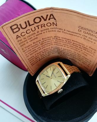 Orologio oro " BULOVA TUTTO D'ORO" 