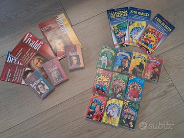 Musicassette musica classica e internazionale 