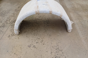 Parafanghi mezzo d'opera