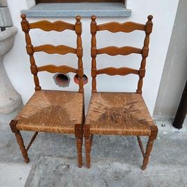 Sedie in legno