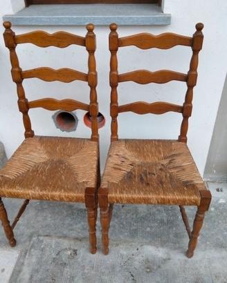 Sedie in legno