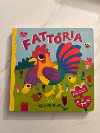 Fattoria. Puzzle tattili. Ediz. a colori - Giunti