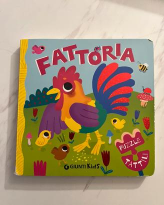 Fattoria. Puzzle tattili. Ediz. a colori - Giunti