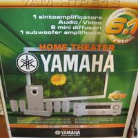 Home Theater YAMAHA 6.1 nuovo mai  usato