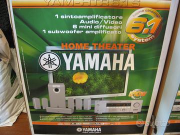 Home Theater YAMAHA 6.1 nuovo mai  usato