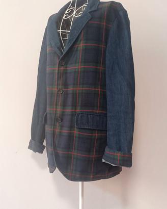 Giacca in Tartan e Denim _ MET