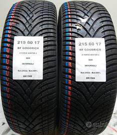 2 GOMME 215 60 17 BF GOODRICH BR1588