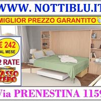Letto a Scomparsa 2 piazze_12 rate €242 TASSO ZERO