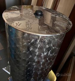 Botte inox per olio/vino/ liquidi