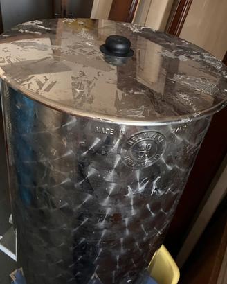 Botte inox per olio/vino/ liquidi