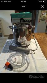 Distillatore per idrolati, oli essenziali etc.